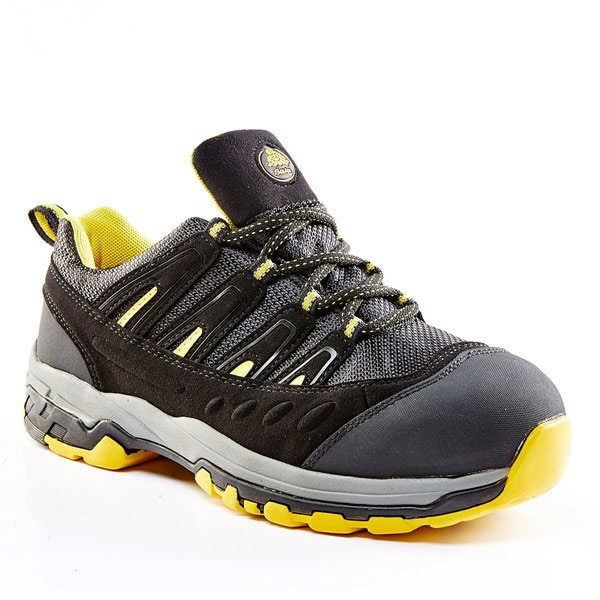 Bata Bickz Trail Yellow Safety Shoe